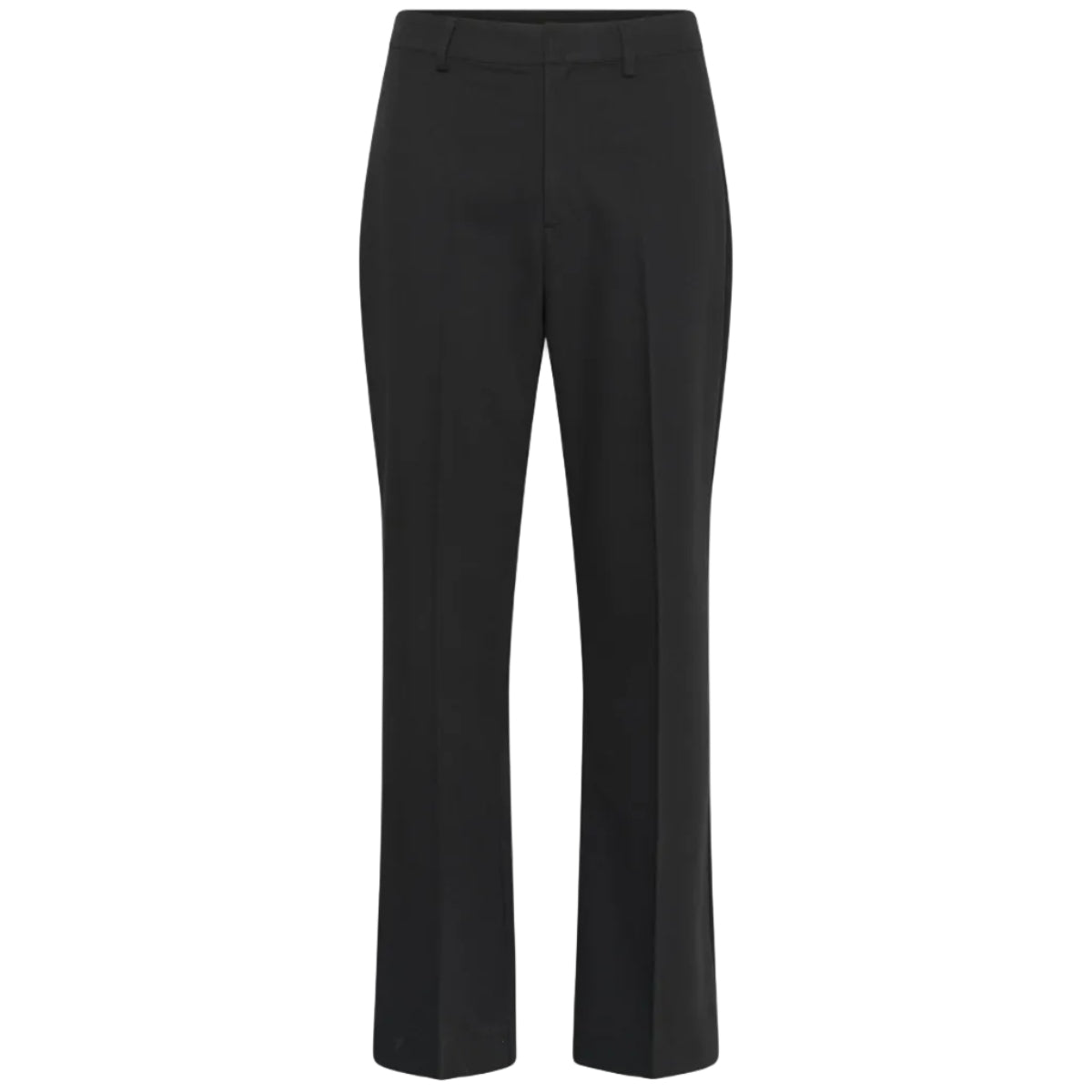 Kaffe women's Sakura flared trousers in black deep