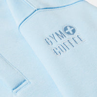Gym+Coffee Kids Kids Snap Collar Sierra Sweatshirt Glacial Blue