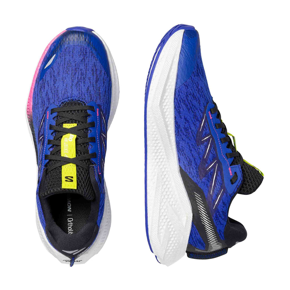Salomon Mens Trainer Aero Glide 4 Bluing/White/Black