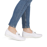 Rieker Womens Shoe L9355-80 White