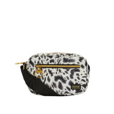 Barbour International Cross Body Bag Boulevard Micro Bio Ink Leopard Print