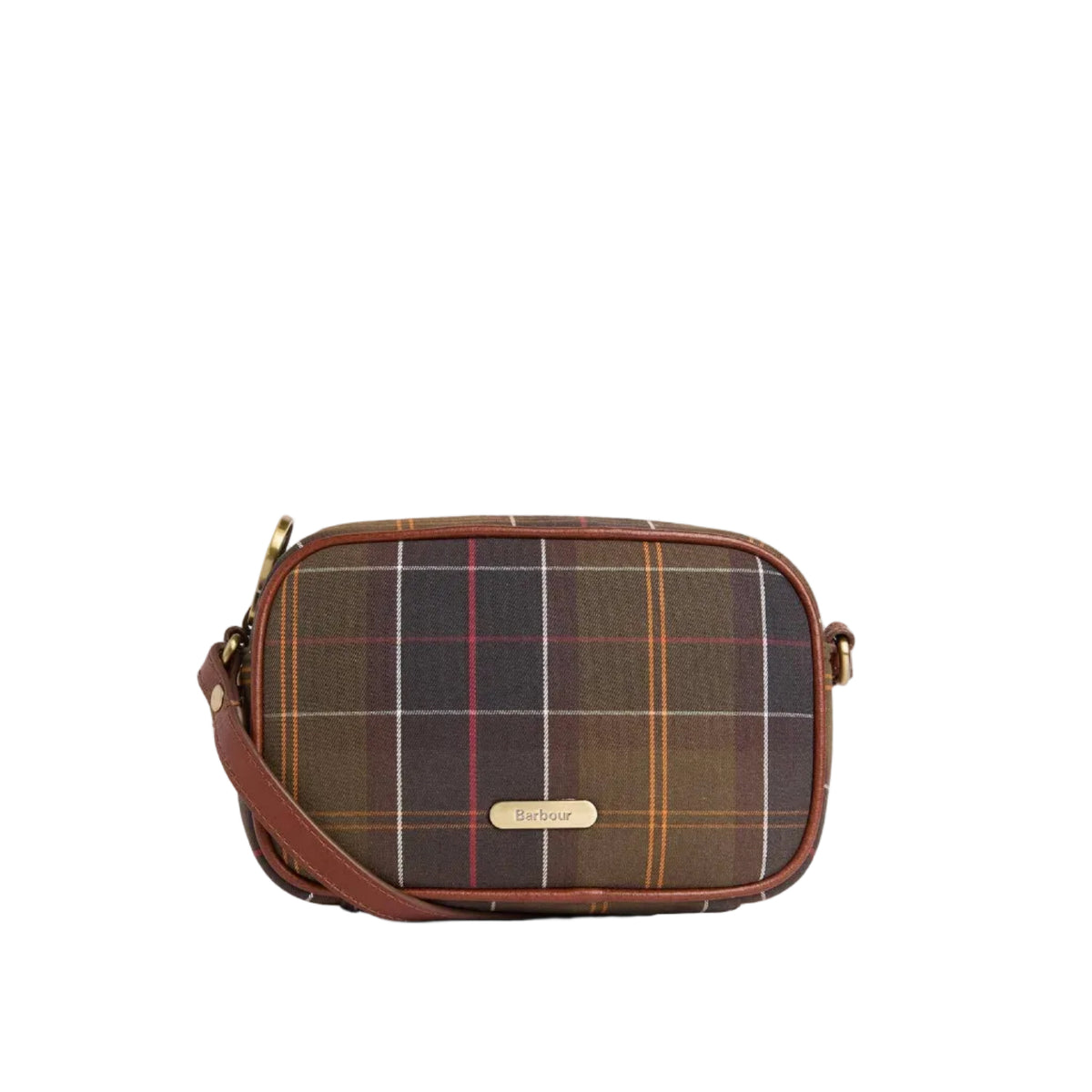 Barbour Womens Daphne Mini Tartan Cross Body Bag Classic Tartan