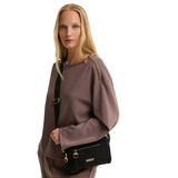 Barbour International Womens Bag Qualify Slim Crossbody Black