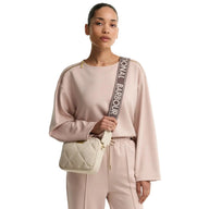 Barbour International Womens Bag Soft Quilt Sloan Crossbody Moonbeam