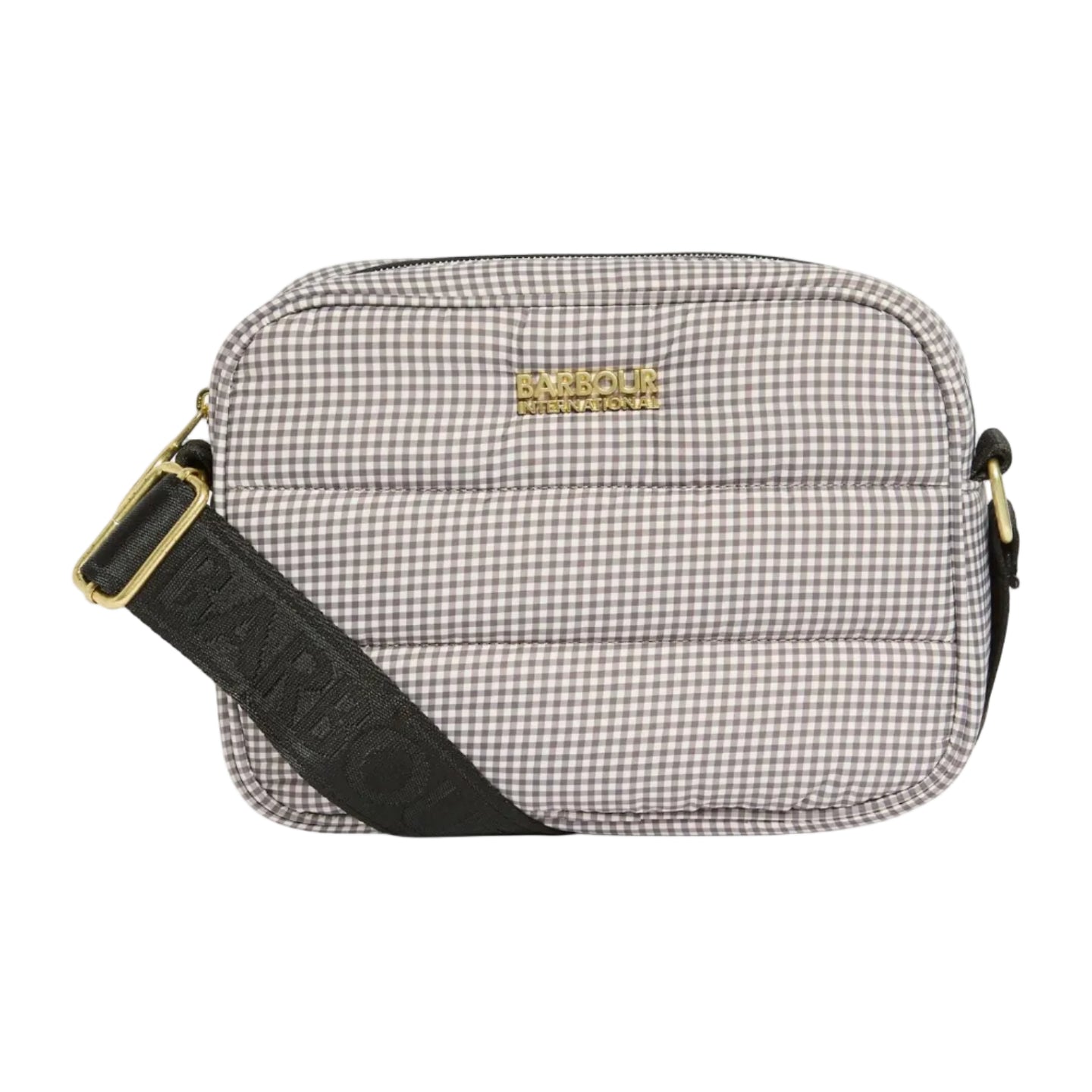 Barbour women's brown check crossbody bag