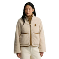 Barbour Womens Jacket Elenora Casual Fleece Cream