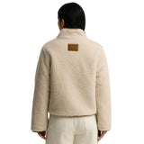 Barbour Womens Jacket Elenora Casual Fleece Cream