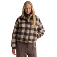 Barbour International Womens Fleece Amaya Truffle Multi
