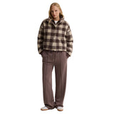 Barbour International Womens Fleece Amaya Truffle Multi