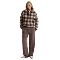 Barbour International Womens Fleece Amaya Truffle Multi