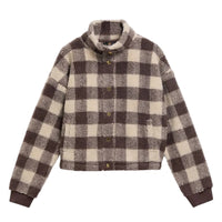 Barbour International Womens Fleece Amaya Truffle Multi