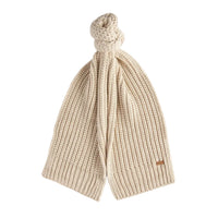 Barbour Womens Beanie/Scarf Saltburn Gift Set Pearl