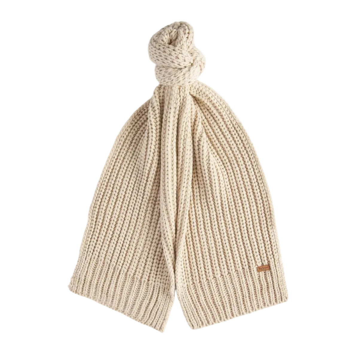 Barbour Womens Beanie/Scarf Saltburn Gift Set Pearl