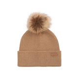 Barbour Womens Beanie/Scarf Dover Hailes Gift Set Hessian Tartan