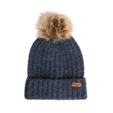 Barbour Womens Beanie/Scarf Saltburn Tartan Gift Set Birchwood