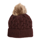 Barbour Womens Beanie Hat Penshaw Fig