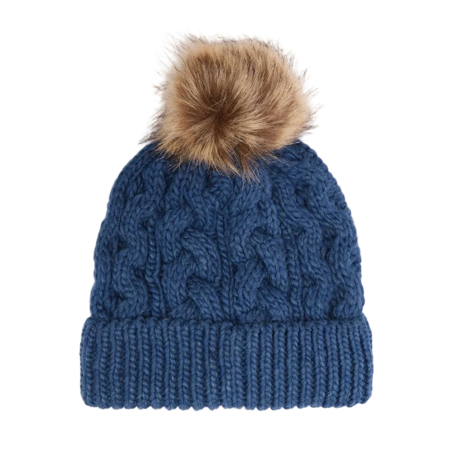 Barbour Penshaw women's navy peony beanie hat