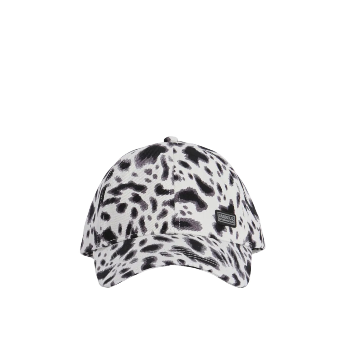 Barbour International Womens Cap Santana Ink Leopard Print