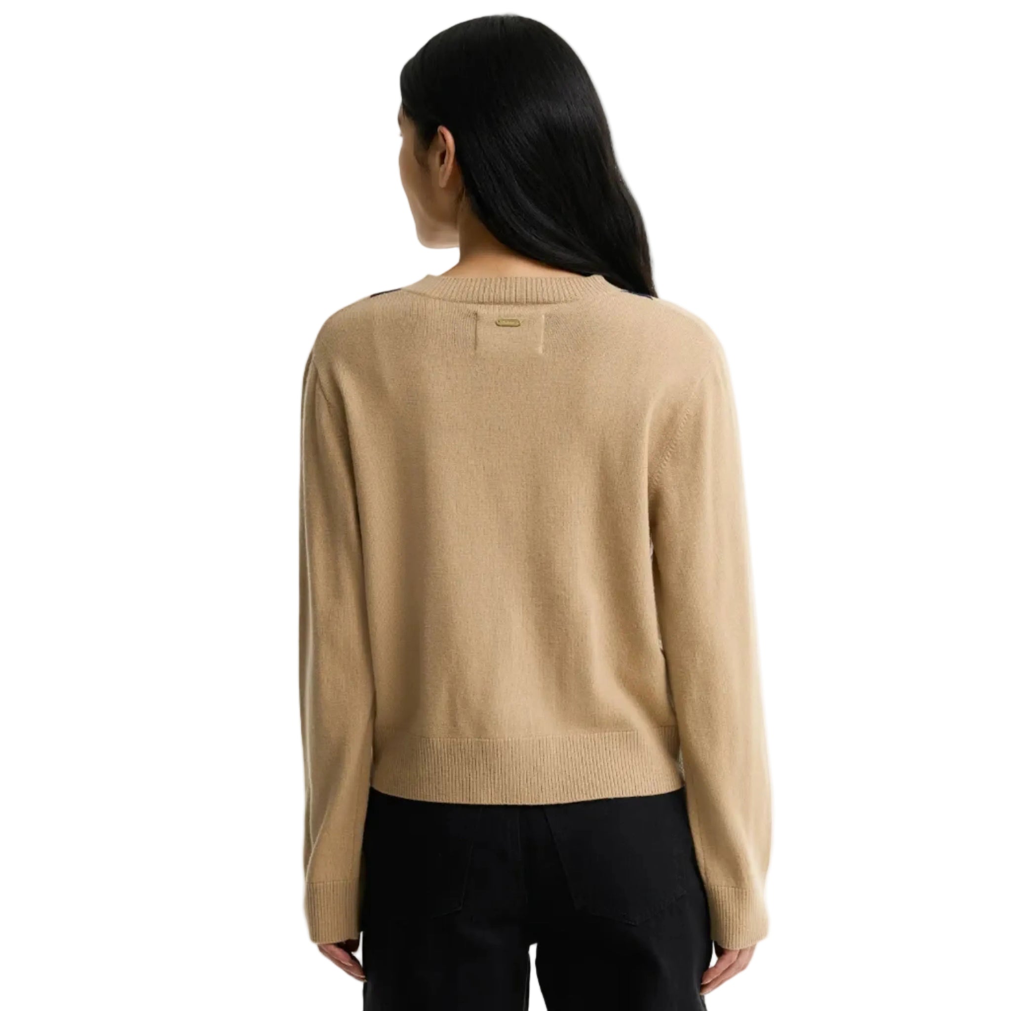 Barbour Womens Cardigan Mariana Warm Trench Multi