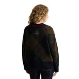 Barbour Womens Sweater Shae Knitted Shadow Classic Tartan