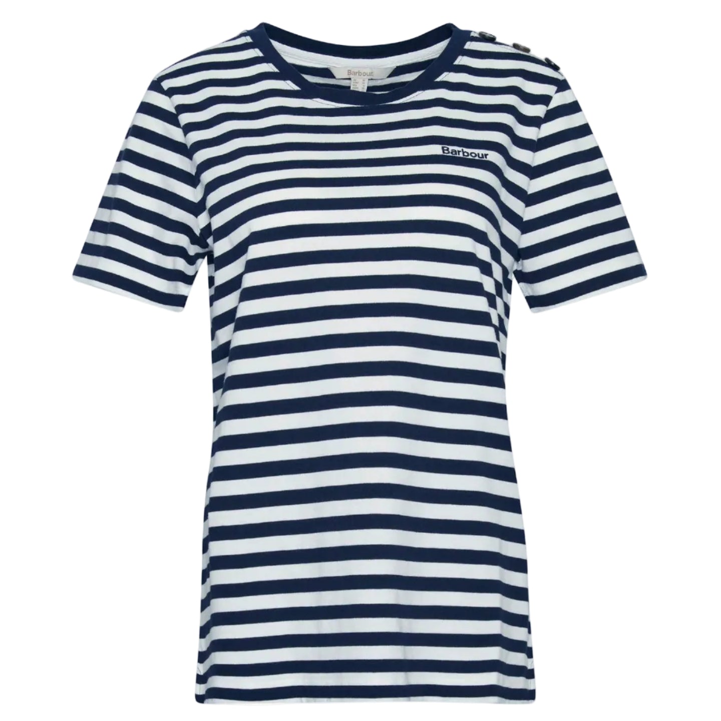 Barbour Womens T-Shirt Ferryside Navy