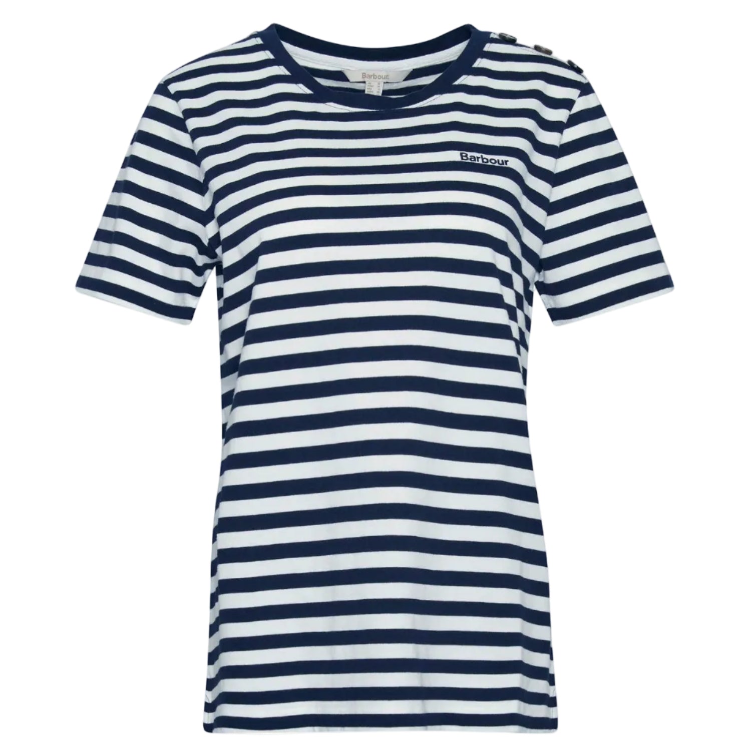 Barbour Womens T-Shirt Ferryside Navy