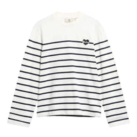 Barbour Womens Top Harling Striped Cloud/Dark Navy