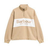 Barbour Womens Half Zip Zaria Sweatshirt Warm Trench