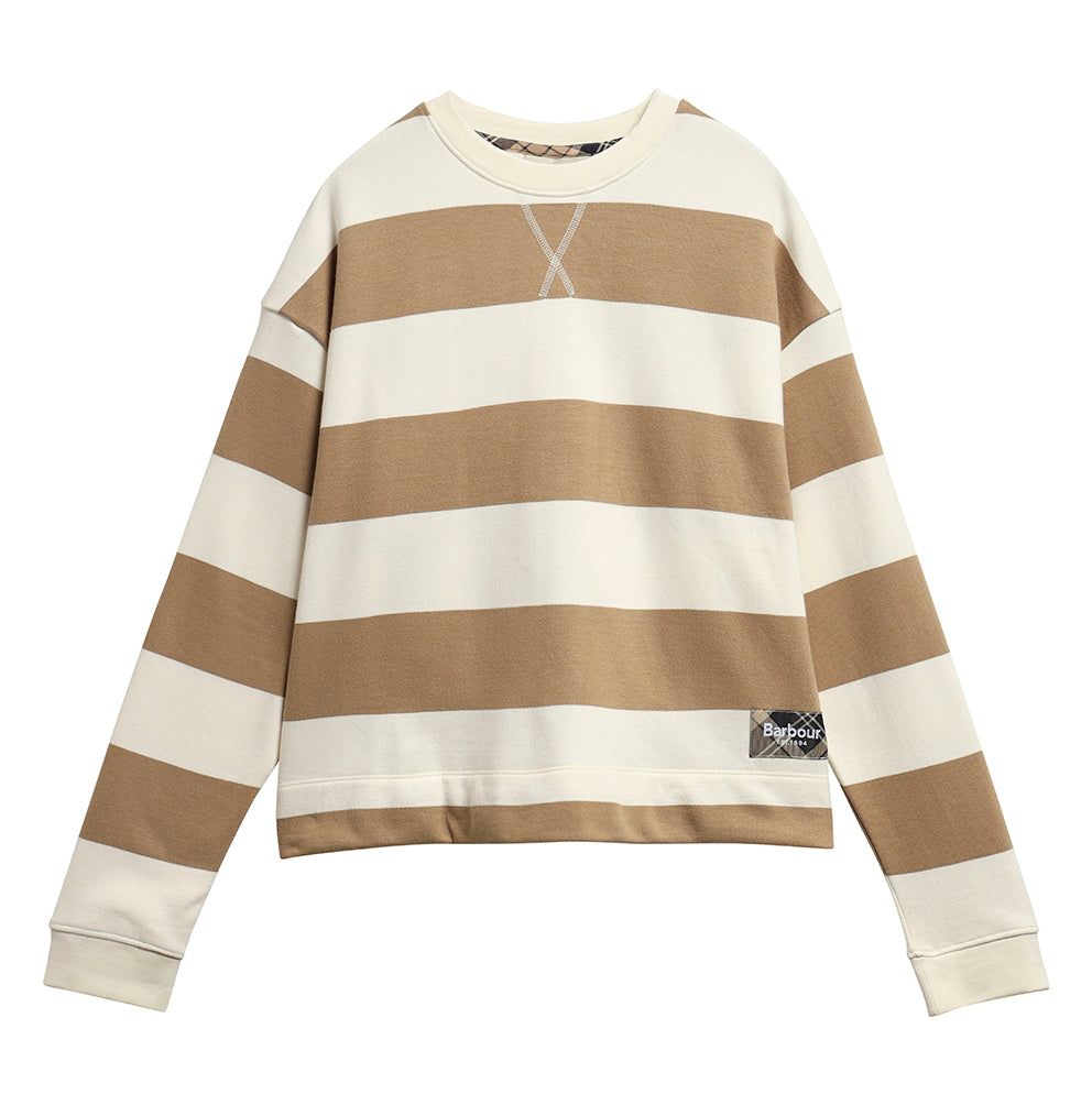Barbour Womens Sweatshirt Eva Cloud/Warm Trench