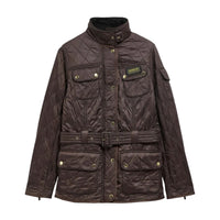 Barbour International Womens Jacket Polarquilt Quilted Truffle