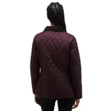 Barbour Womens Jacket Annandale Quilted Black Cherry