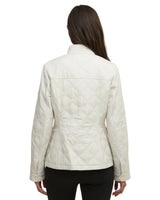 Barbour International women's silver jacket