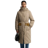 Barbour Womens Alverstone Puffer Jacket Light Trench/Ancient
