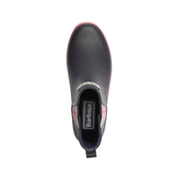 Barbour Womens Wellington Boot Mallow Navy/Cherry