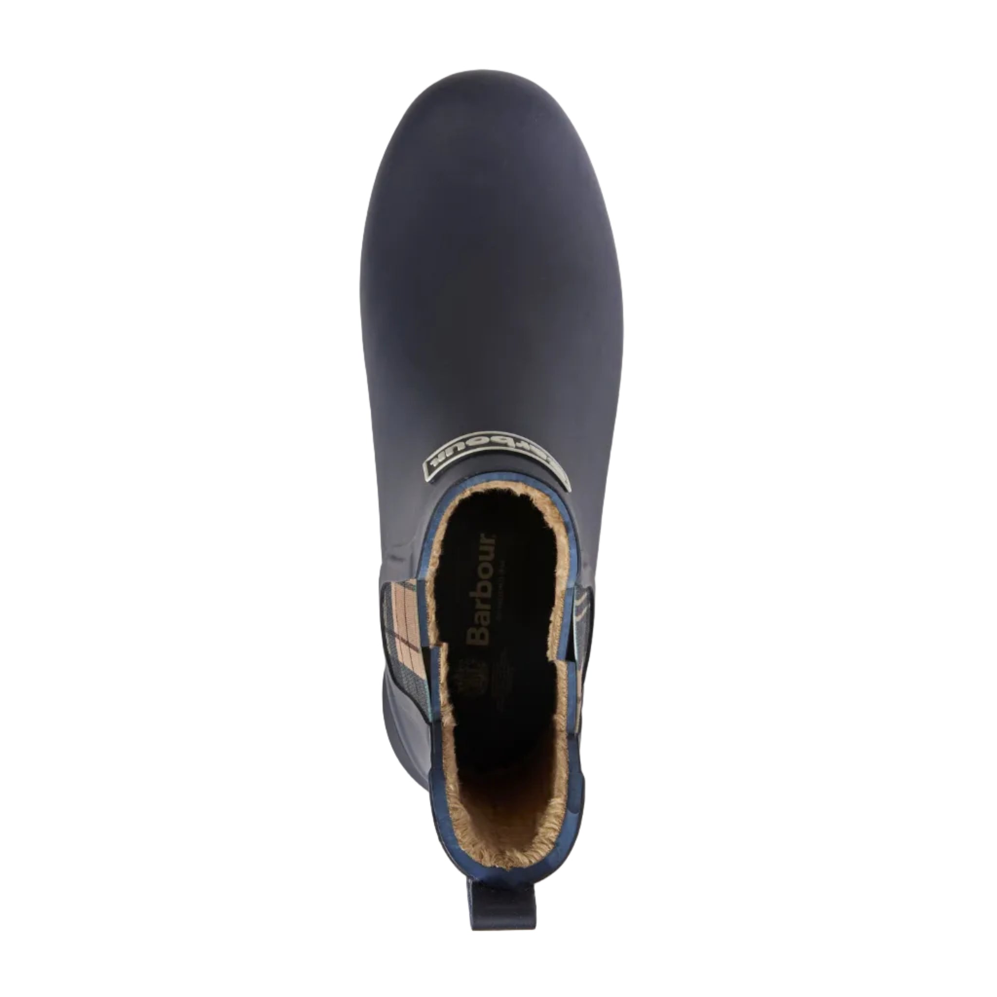Barbour Womens Boot Kirkton Ankle Wellingtons Navy/Birchwood