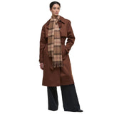 Barbour Womens Scarf Tartan Muted Tartan