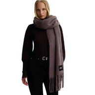 Barbour International Lilah women's truffle brown scarf