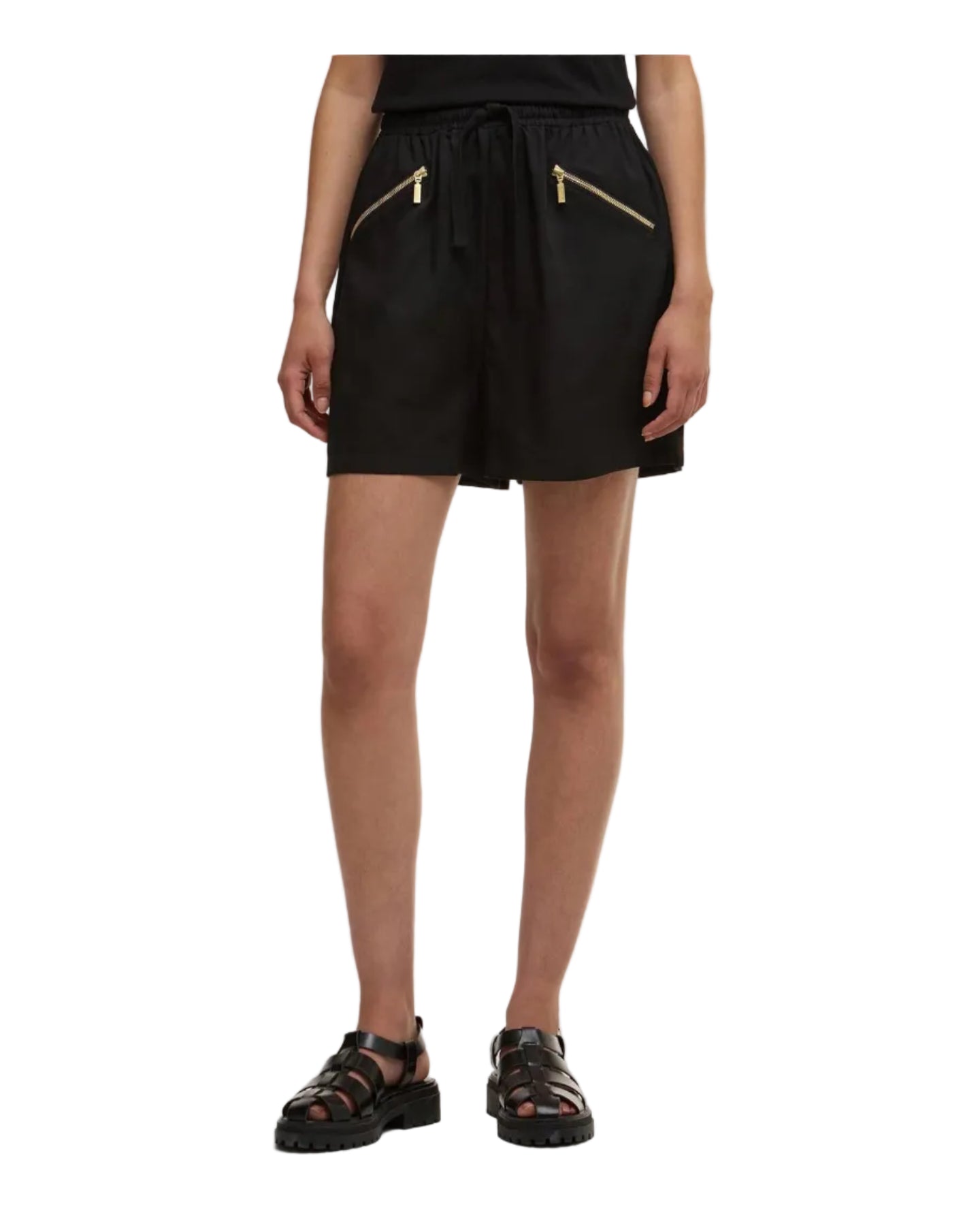 Barbour International Womens Shorts Brianna Black