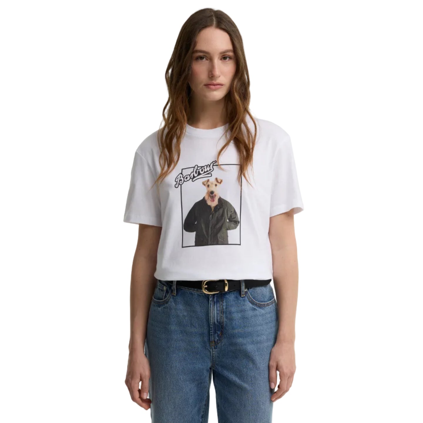 Barbour Womens T-Shirt Mariana White