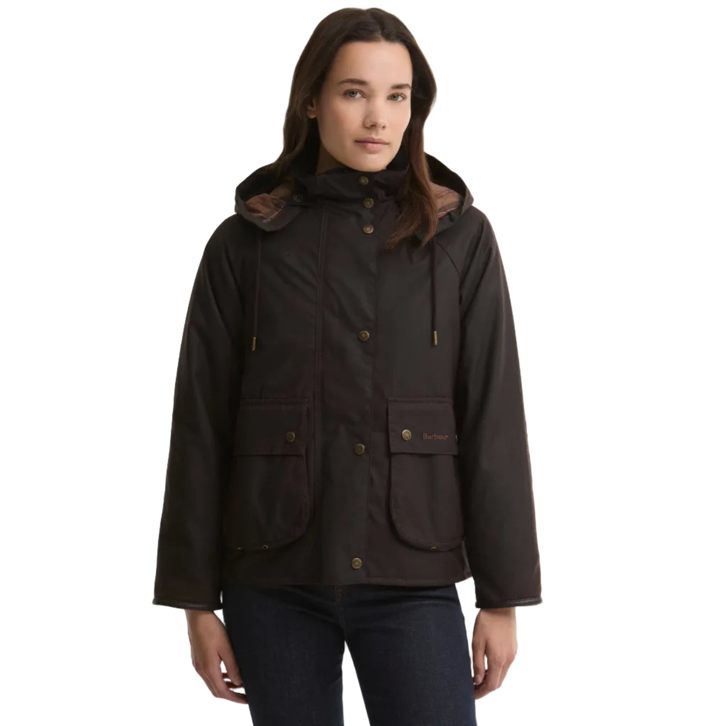 Barbour Womens Wax Jacket Georgette Rustic/Antique