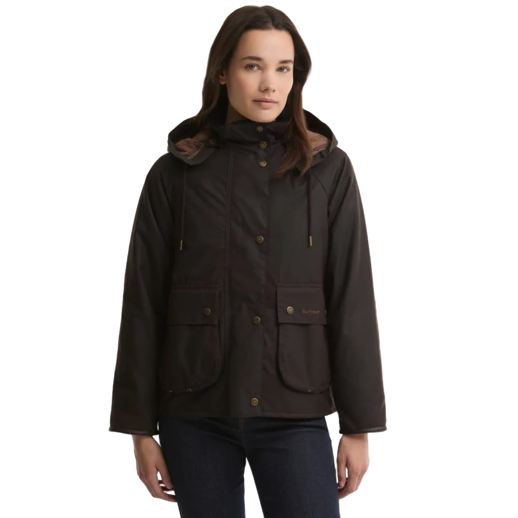 Barbour Womens Wax Jacket Georgette Rustic/Antique