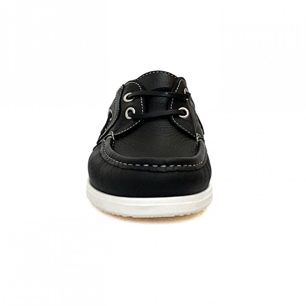 Lauren Thomas Womens Boat Shoe 82249 Black - Donaghys