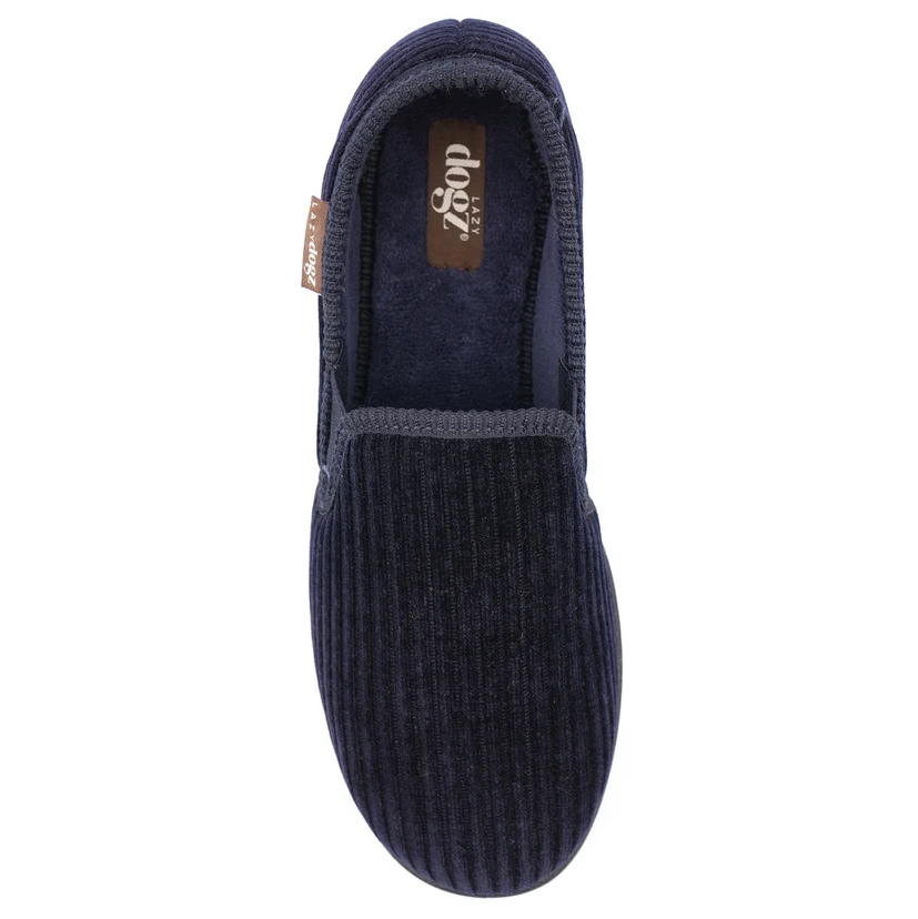 Lazy Dogz Mens Slipper Ryan Navy