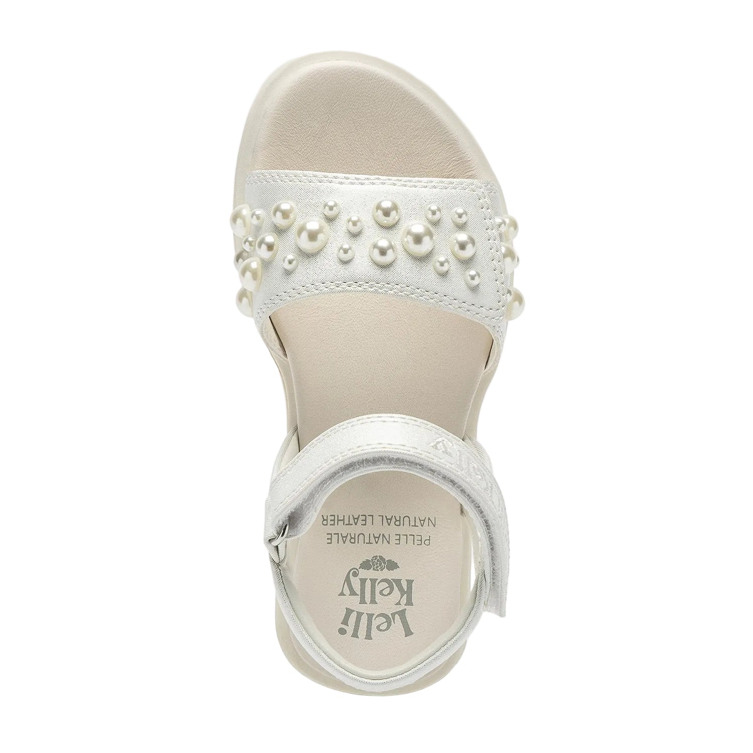 Lelli Kellys Girls Sandal Perla Bianco
