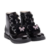 Lelli Kelly Girls Boot Fior Di Fiocco Nero