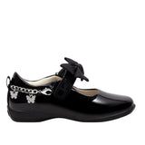 Lelli Kelly Girls School Shoe Izzy Black Patent