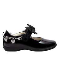 Lelli Kelly Girls School Shoe Izzy Black Patent