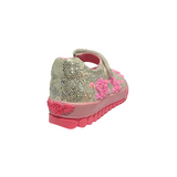 Lelli Kelly Girls Shoe Emerald Glitter Dolly Argento