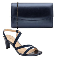 Lotus Womens Sandal Bernadette Navy Pearl - Donaghys