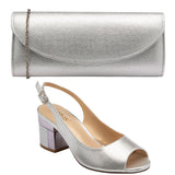 Lotus Womens Shoe Evelyn Silver - Donaghys